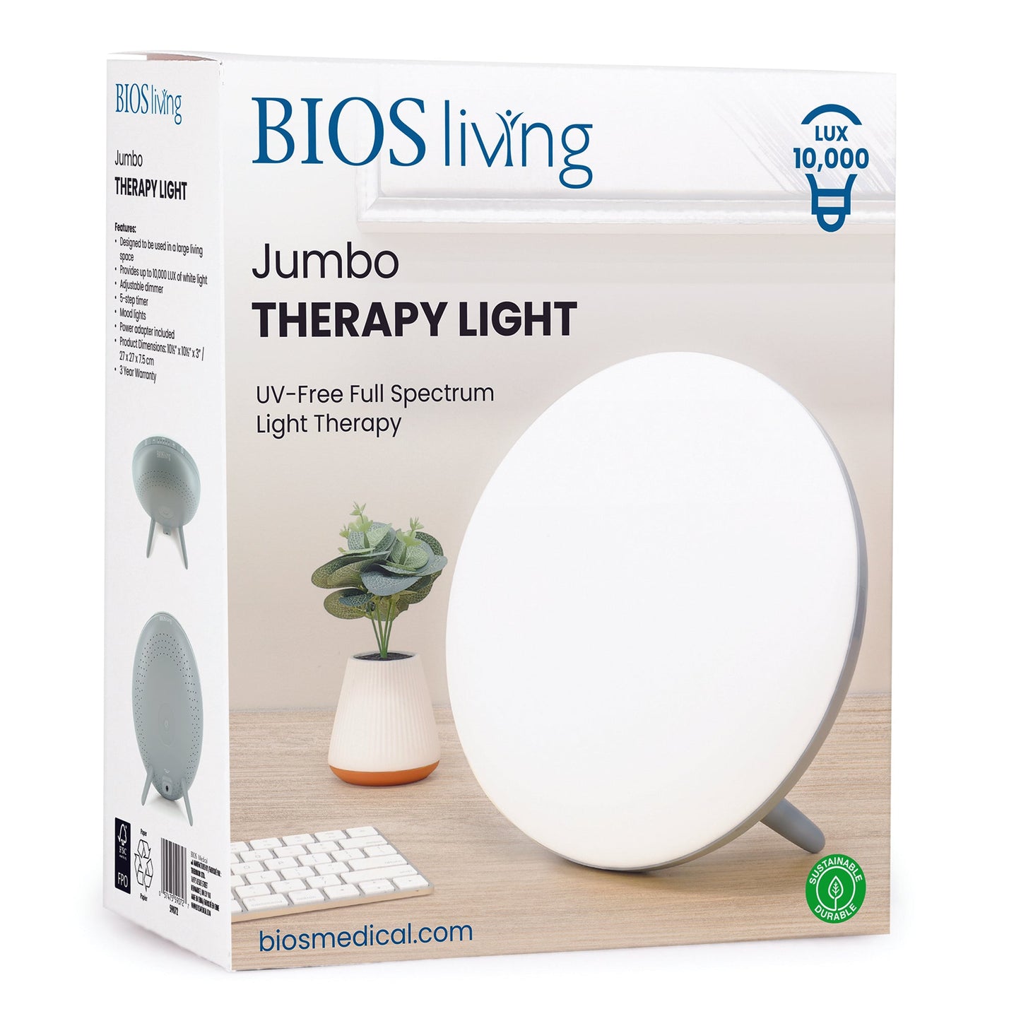 Jumbo Therapy Light for Seasonal Affective Disorder (SAD)