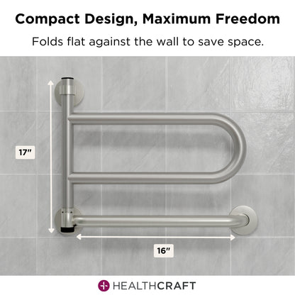 DependaBar™ Pivoting Grab Bar 16″
